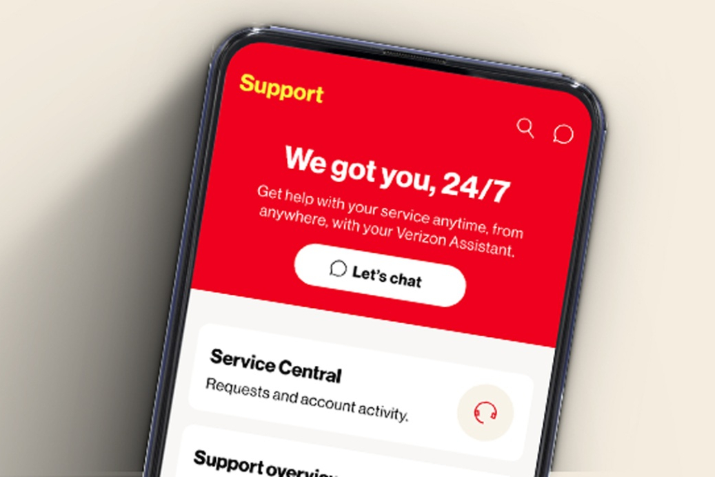 Verizon AI customer support