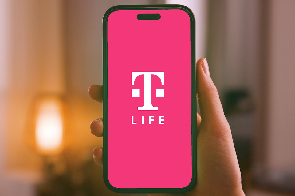 T-Mobile T-Life app on iPhone